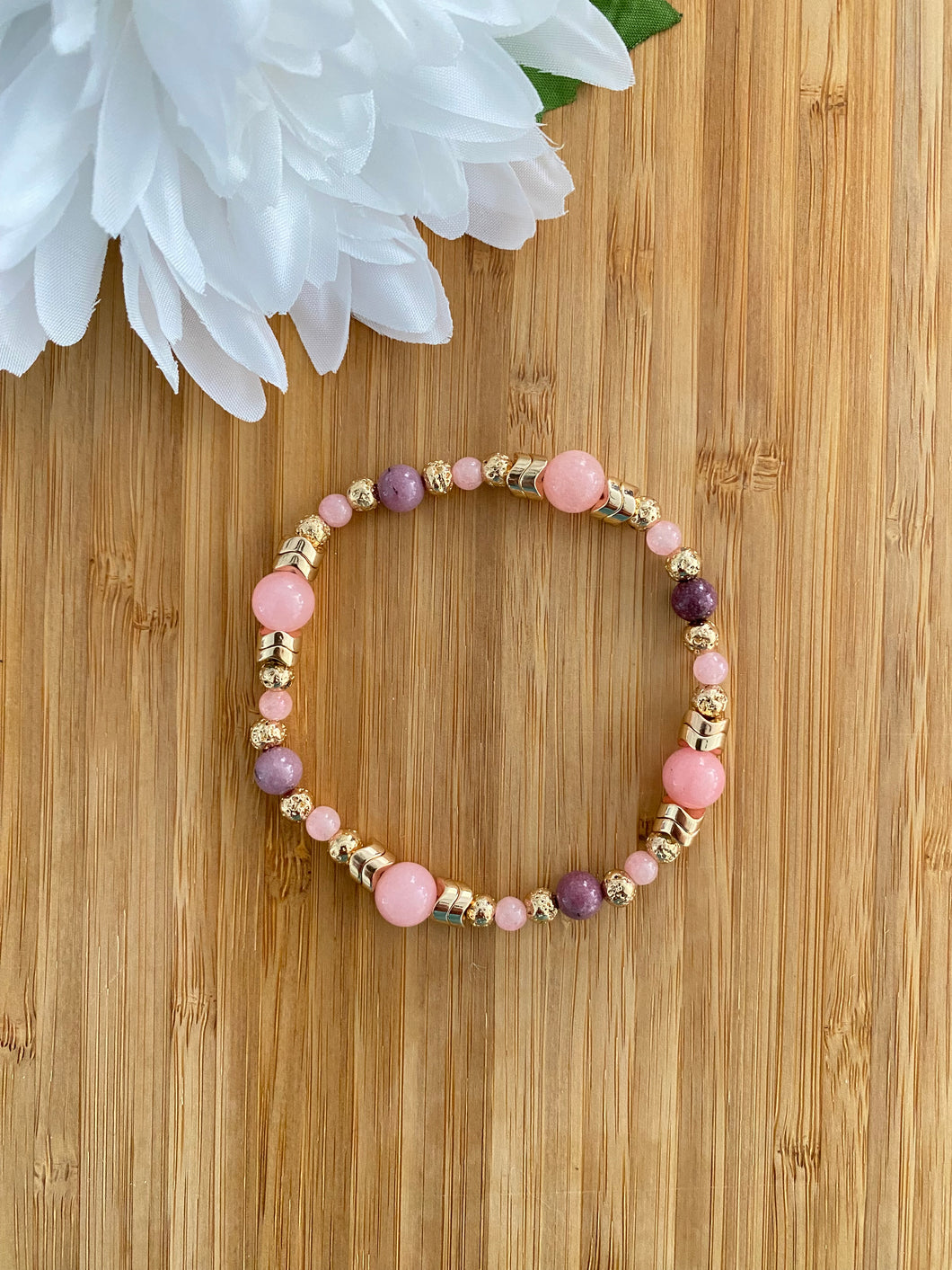 Pink and Purple Bracelet 3