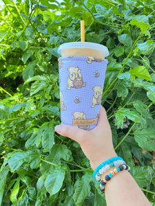 Vintage Pooh Bear (Custom) Cup Cozy / Coffee Cozy