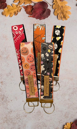 Fall Halloween Key Fobs